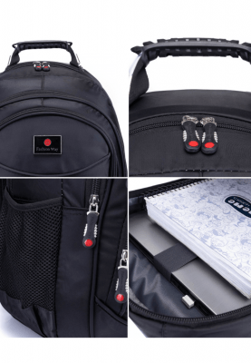 Mochila Escolar Reforçada para Trabalho Notebook 15,6 