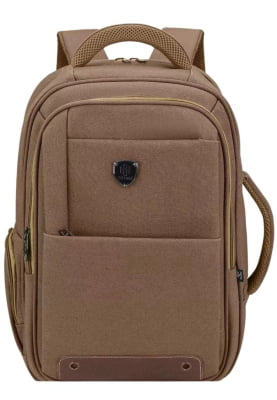 Mochila Executiva Masculina Notebook Trabalho Viagem com Alça de Mão