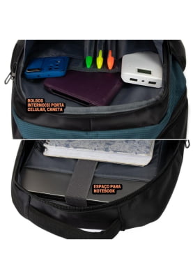 Mochila Executiva Masculina Premium Notebook para Trabalho