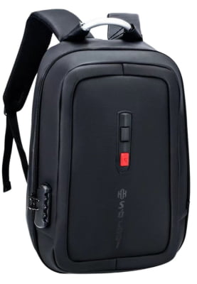 Mochila Masculina Grande Viagem Reforçada para Trabalho com Cadeado