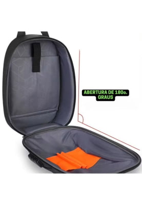 Mochila Masculina Grande Viagem Reforçada para Trabalho com Cadeado