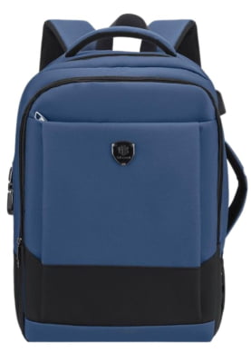 Mochila Masculina Reforçada Notebook Escolar para Viagem Trabalho